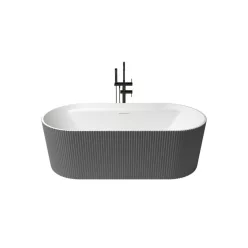   Olympia szabadonálló kád_80x170_Plata Metallic/Blanco Mate