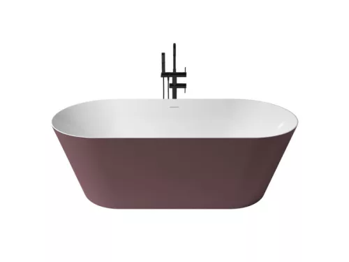 Leman kád_75x170_Rosa Metallic/Blanco Brillo