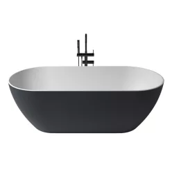 Onega szabadonálló kád_75x140_Antracita/Blanco Mate