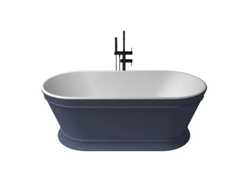 Heritage szabadonálló kád_80x170_Cobalt/Blanco Mate
