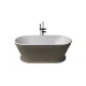 Heritage szabadonálló kád_80x170_Cream/Blanco Mate