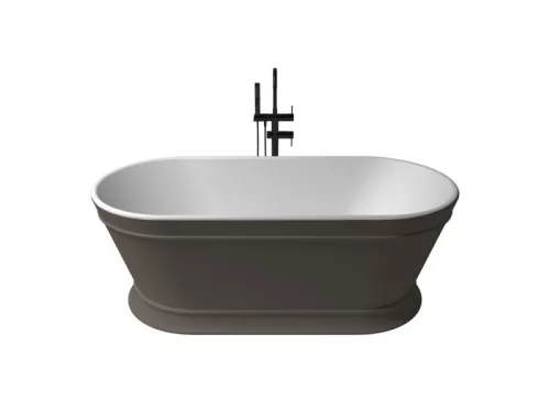 Heritage szabadonálló kád_80x170_Moka/Blanco Mate