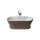 Heritage szabadonálló kád_80x170_Terracotta/Blanco Mate
