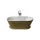 Heritage szabadonálló kád_80x170_Oro Metallic/Blanco Mate