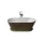 Heritage szabadonálló kád_80x170_Oro Viejo Metallic/Blanco Mate