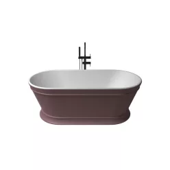   Heritage szabadonálló kád_80x170_Rosa Metallic/Blanco Mate