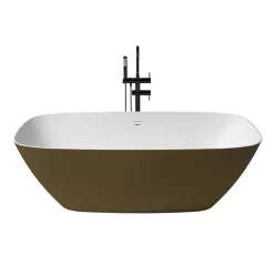   Arenal szabadonálló kád_72x150_Oro Viejo Metallic/Blanco Mate