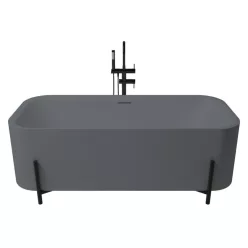 Aura szabadonálló kád_75x170_Antracita Mate