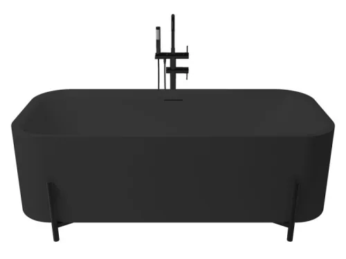 Aura szabadonálló kád_75x170_Negro Mate