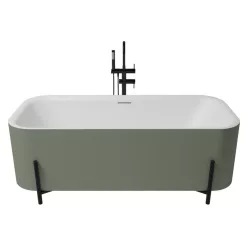 Aura szabadonálló kád_75x170_Sage/Blanco Mate