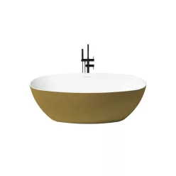Como szabadonálló kád_80x170_Oro Metallic/Blanco Brillo