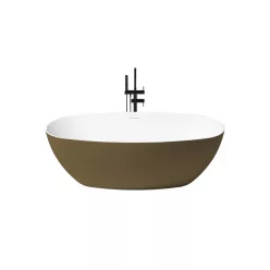   Como szabadonálló kád_80x170_Oro Viejo Metallic/Blanco Brillo