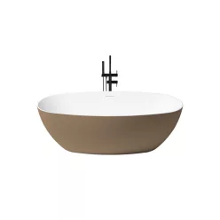 Como szabadonálló kád_80x170_Terracotta/Blanco Mate