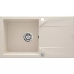 Evora gránit mosogató_beige_1 medence+csepegtető