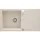 Evora gránit mosogató_beige_1 medence+csepegtető