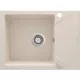 Evora gránit mosogató_beige_1 medence+rövid csepegtető