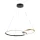 ZUMA LINE 20002P-GD RANDO Modern Led Függesztett Lámpa Fekete, Arany LED IP20