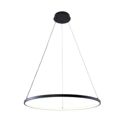   ZUMA LINE 2023201-BK60 BRENO Modern Led Függesztett Lámpa Fekete LED IP20