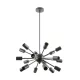 Zuma Line MANDI A8181-18-MBK Függőlámpa 18x40W/E27 IP20