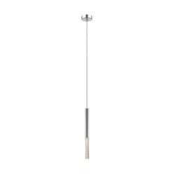   ZUMA LINE P0461-01E-F4F4 ONE Hengeres Függesztett Lámpa Króm LED IP20
