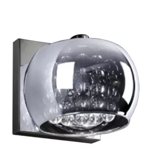 ZUMA LINE W0076-01A-B5FZ CRYSTAL Kristály Fali Lámpa Króm G9 IP20
