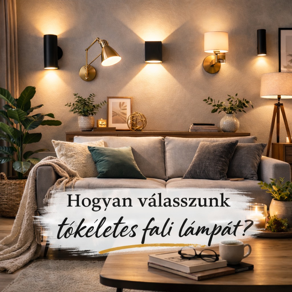Hogyan válasszunk fali lámpát? (Tippek-tanácsok)